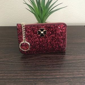 Kate Spade Blackberry Glitter ID Case